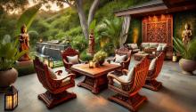 Outdoor Living with Custom Furniture